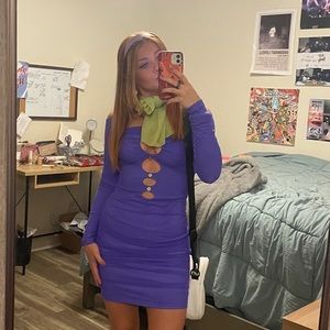 Daphne Costume (Purple Dress)